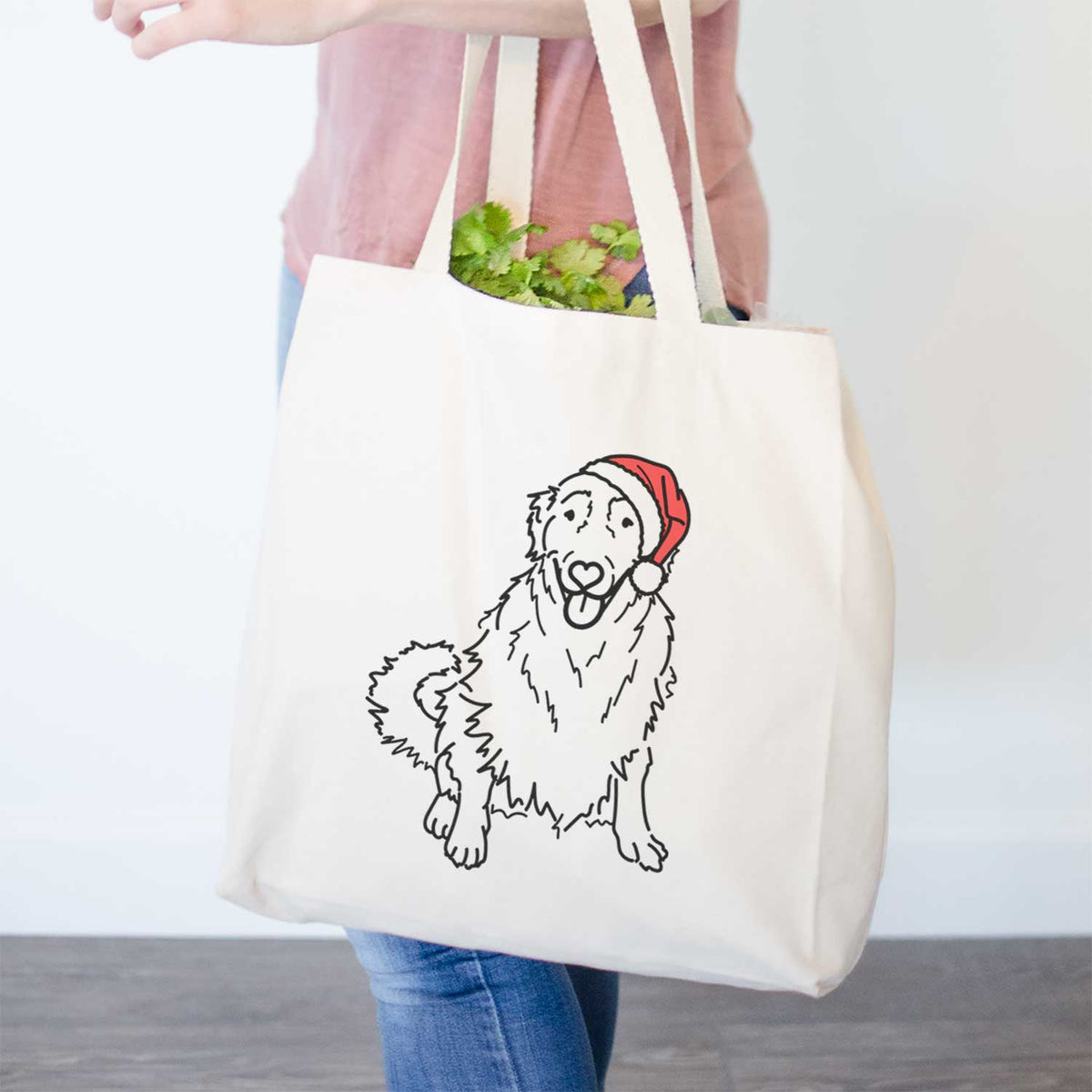 Jolly Golden Retriever - Daisy - Tote Bag