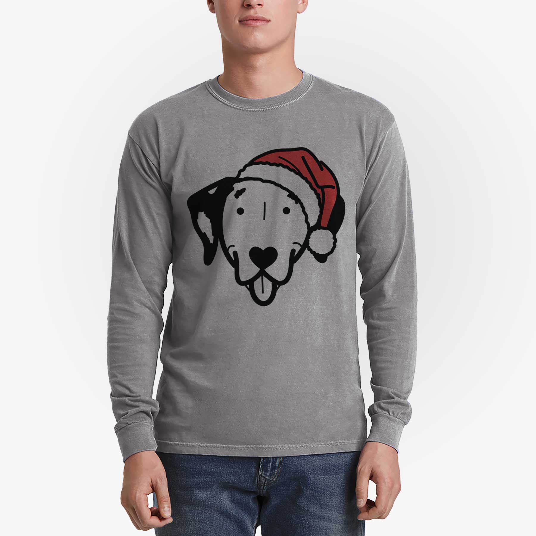 Jolly Dalmatian - Heavyweight 100% Cotton Long Sleeve