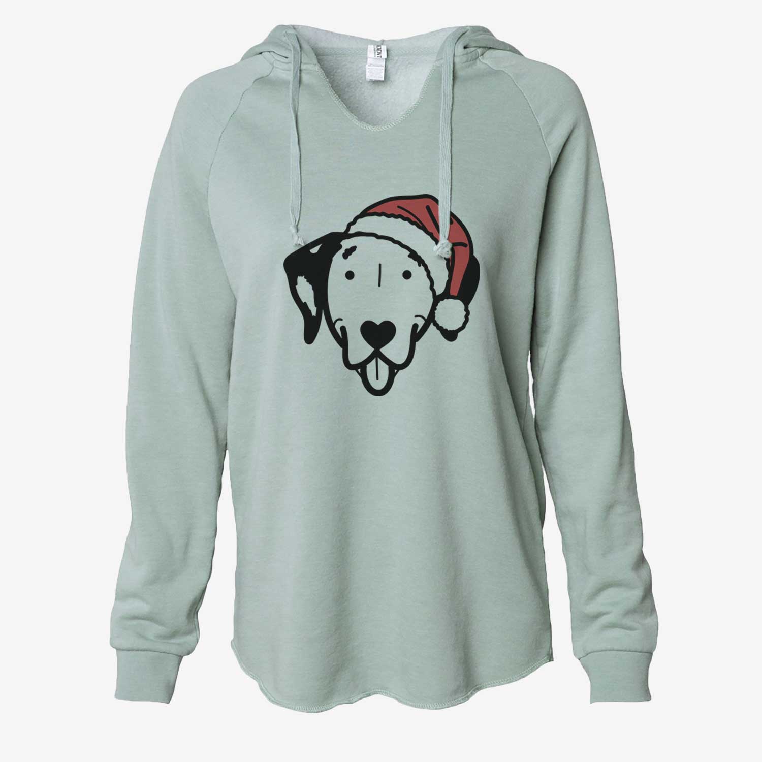 Jolly Dalmatian - Cali Wave Hooded Sweatshirt