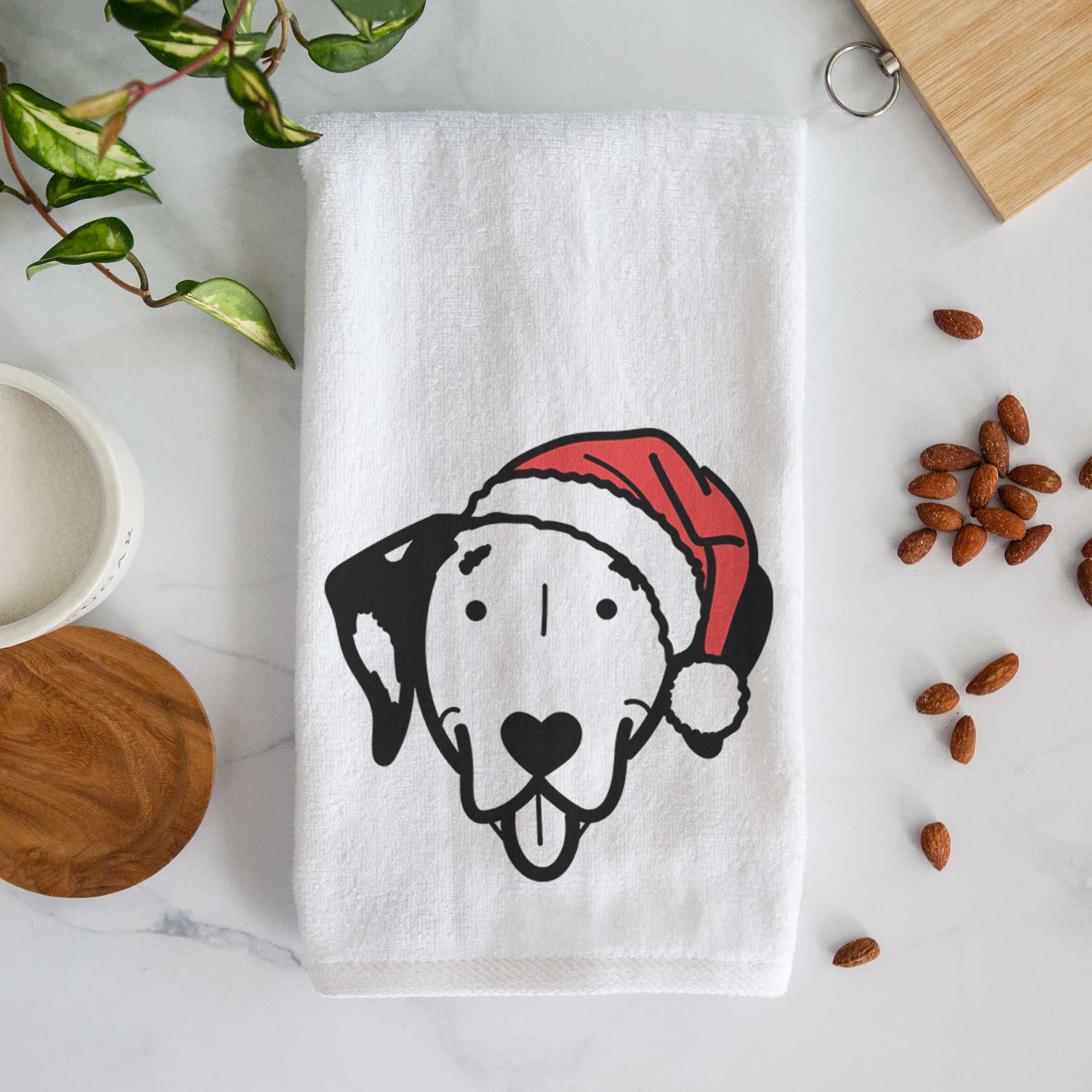 Jolly Dalmatian - Decorative Hand Towel