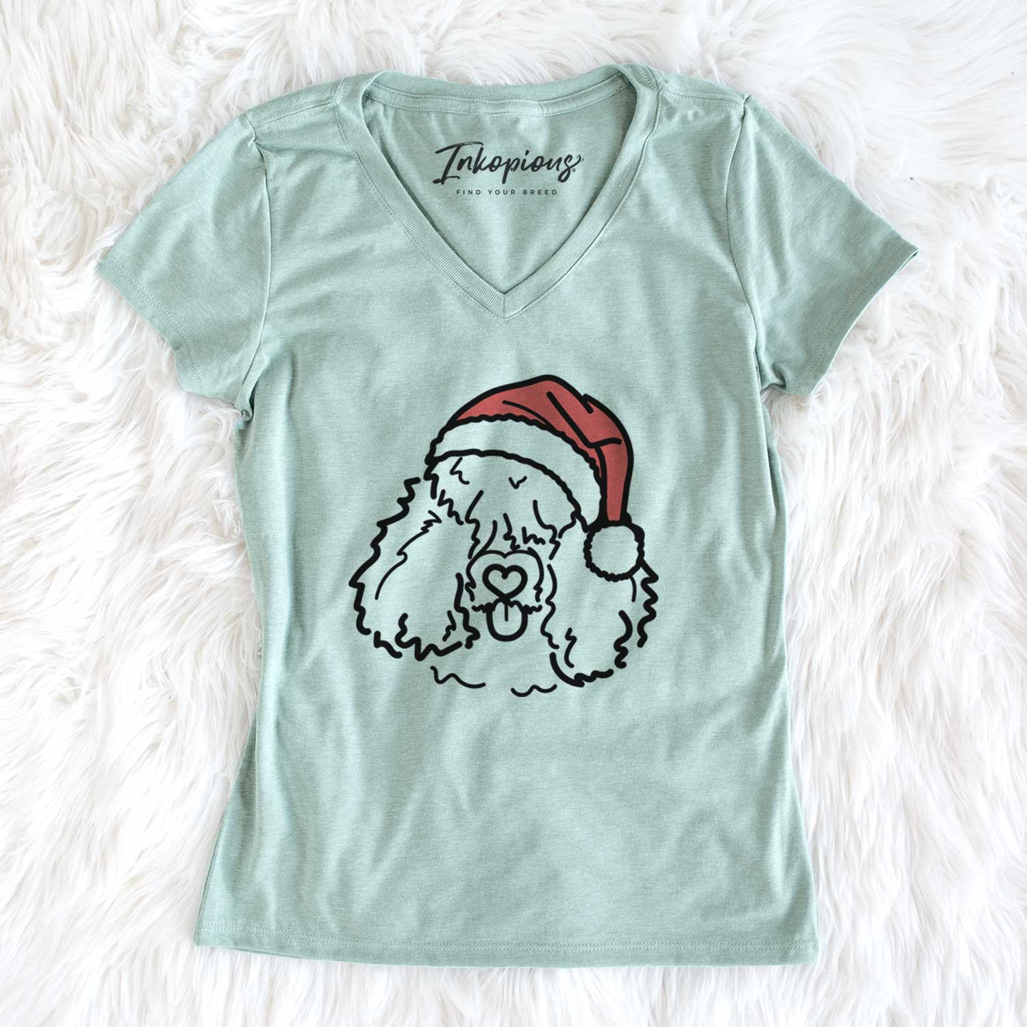 Jolly Bouvier des Flandres - Deeogey - Women's V-neck Shirt