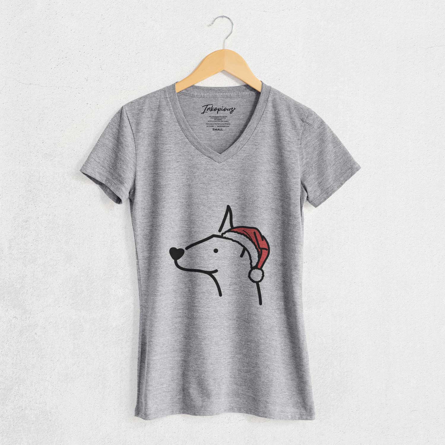 Jolly Doberman Pinscher - Women's V-neck Shirt