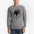 Jolly Black Cat in a Box - Doc - Heavyweight 100% Cotton Long Sleeve