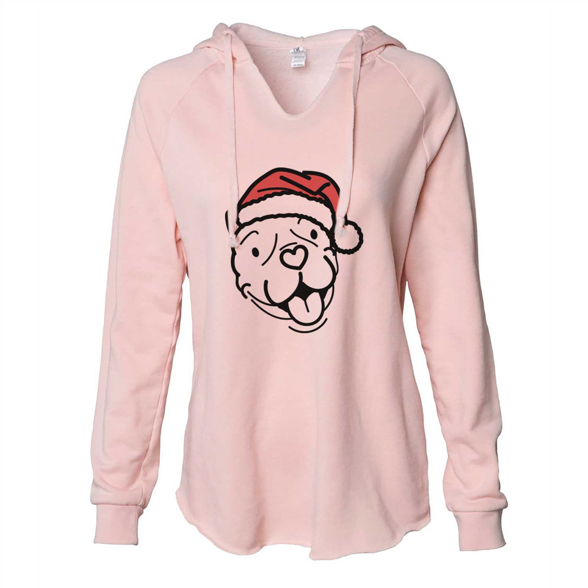 Jolly American Bulldog - Draco - Cali Wave Hooded Sweatshirt