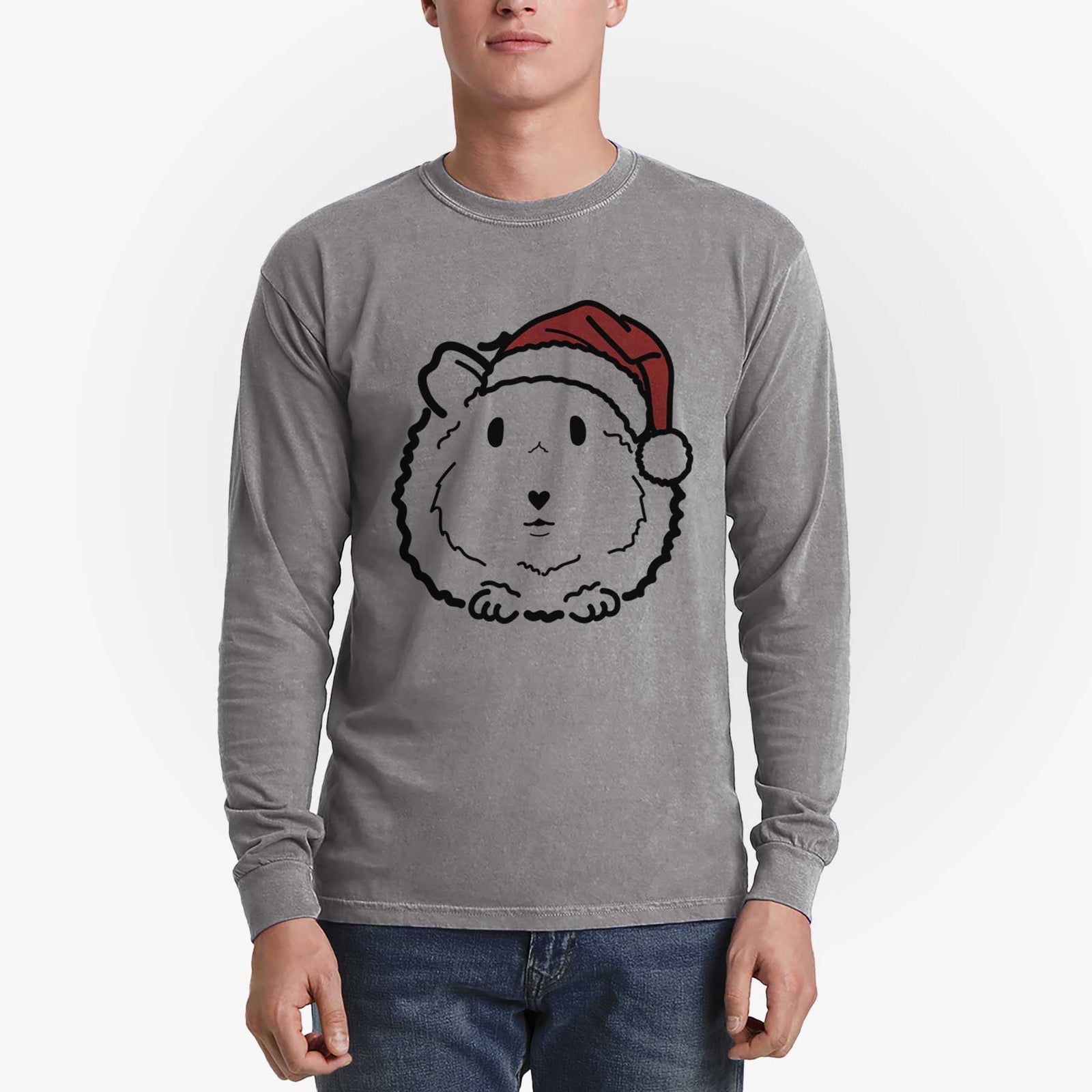 Jolly Guinea Pig - Duke - Heavyweight 100% Cotton Long Sleeve