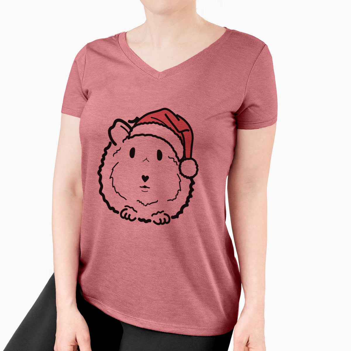 Jolly Guinea Pig - Duke - Women's V-neck Shirt