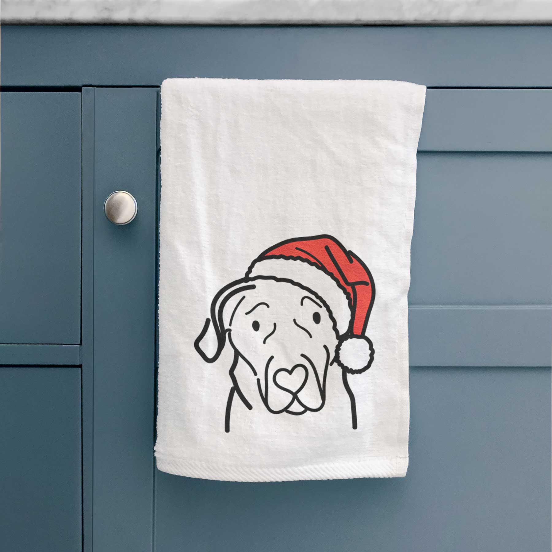 Jolly English Labrador - Decorative Hand Towel