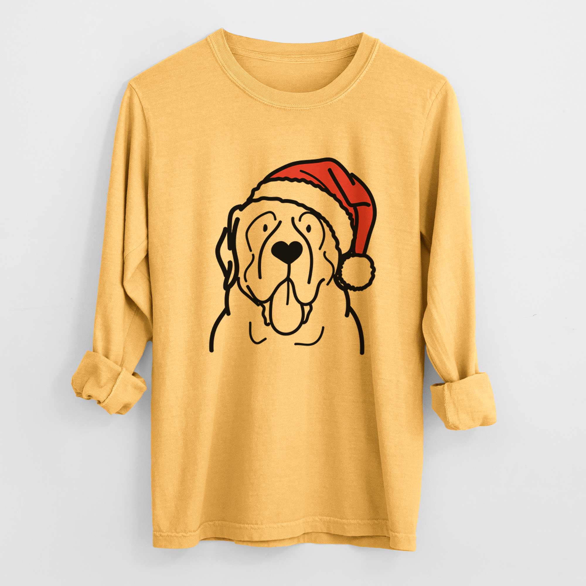 Jolly English Mastiff - Heavyweight 100% Cotton Long Sleeve