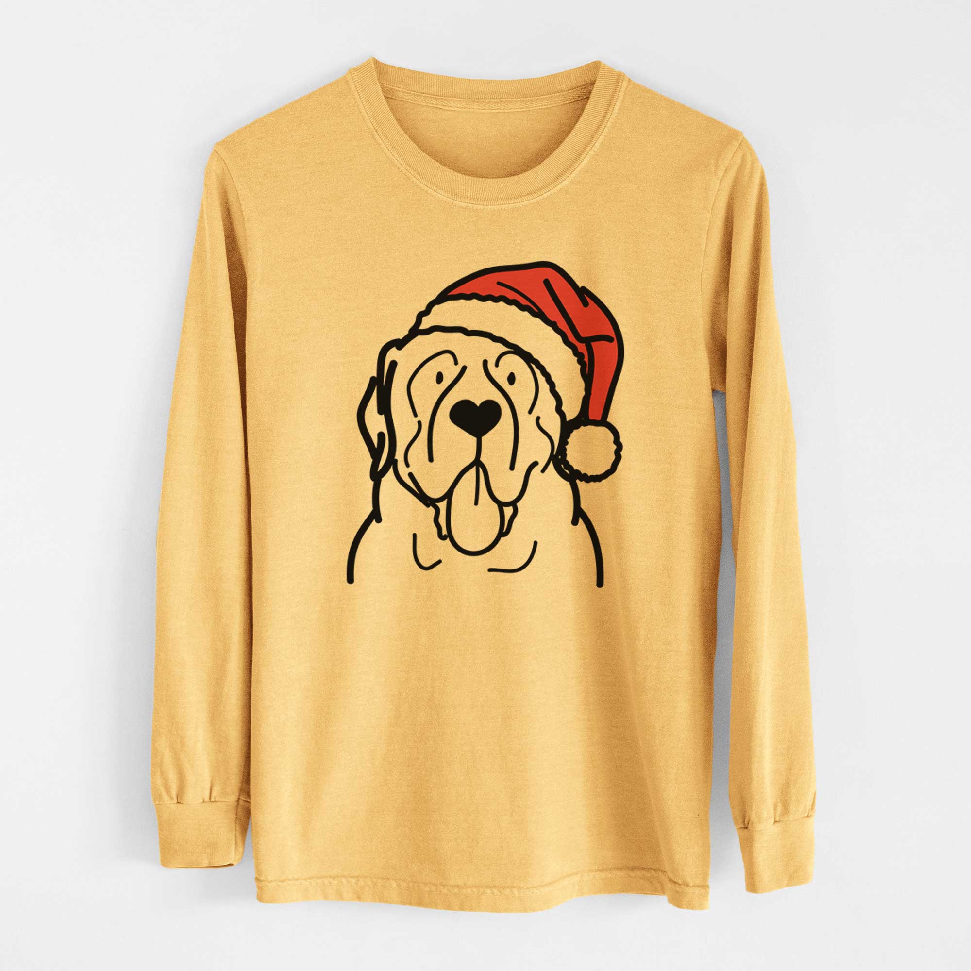 Jolly English Mastiff - Heavyweight 100% Cotton Long Sleeve