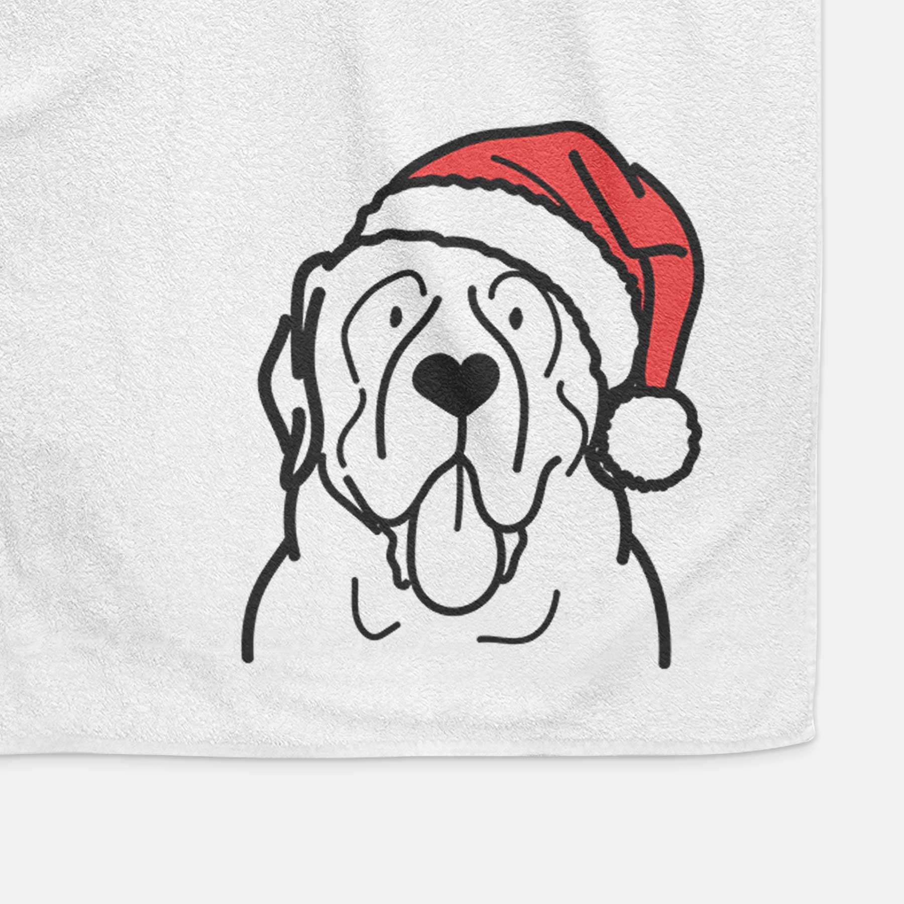 Jolly English Mastiff - Decorative Hand Towel