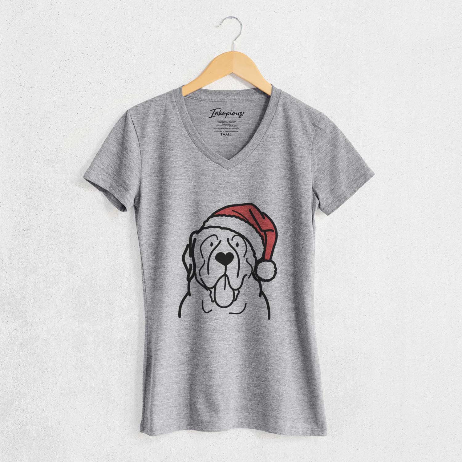 Jolly English Mastiff - Women's V-neck Shirt