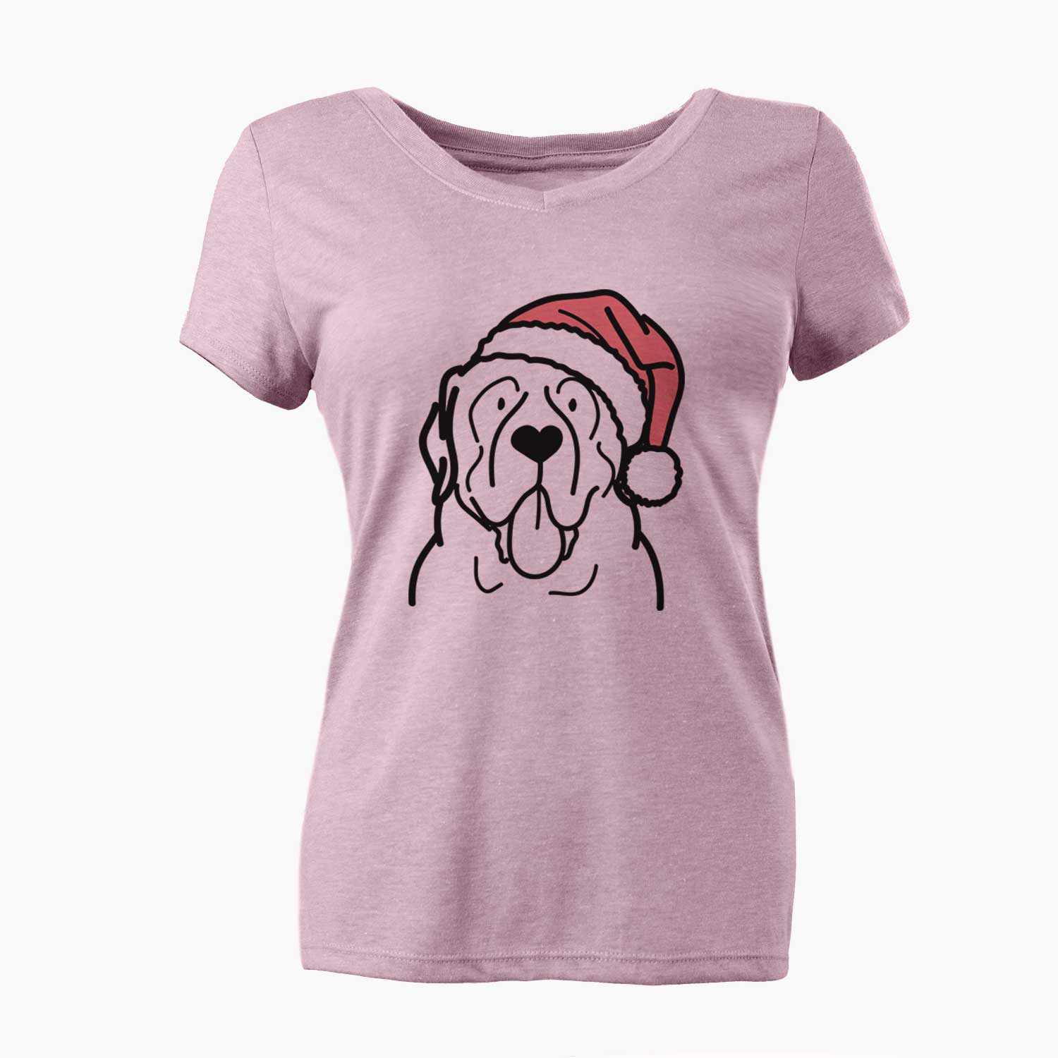 Jolly English Mastiff - Women's V-neck Shirt