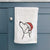 Jolly English Pointer Profile - Decorative Hand Towel