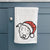 Jolly Pitbull Mix - Ernie - Decorative Hand Towel