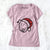 Jolly Pitbull Mix - Ernie - Women's V-neck Shirt