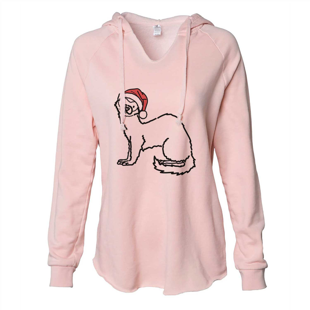 Jolly Ferret - Fern - Cali Wave Hooded Sweatshirt