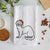 Jolly Ferret - Fern - Decorative Hand Towel