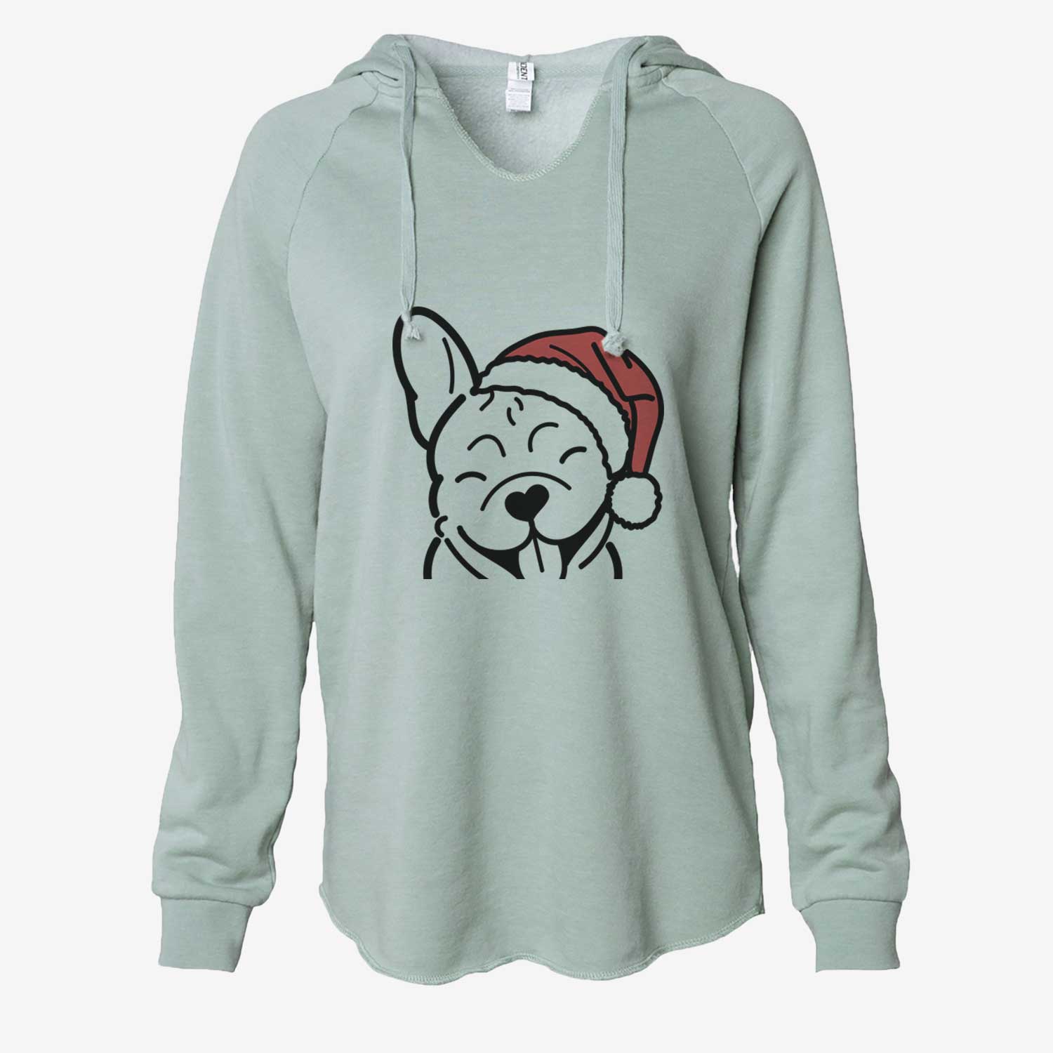 Jolly French Bulldog - Cali Wave Hooded Sweatshirt