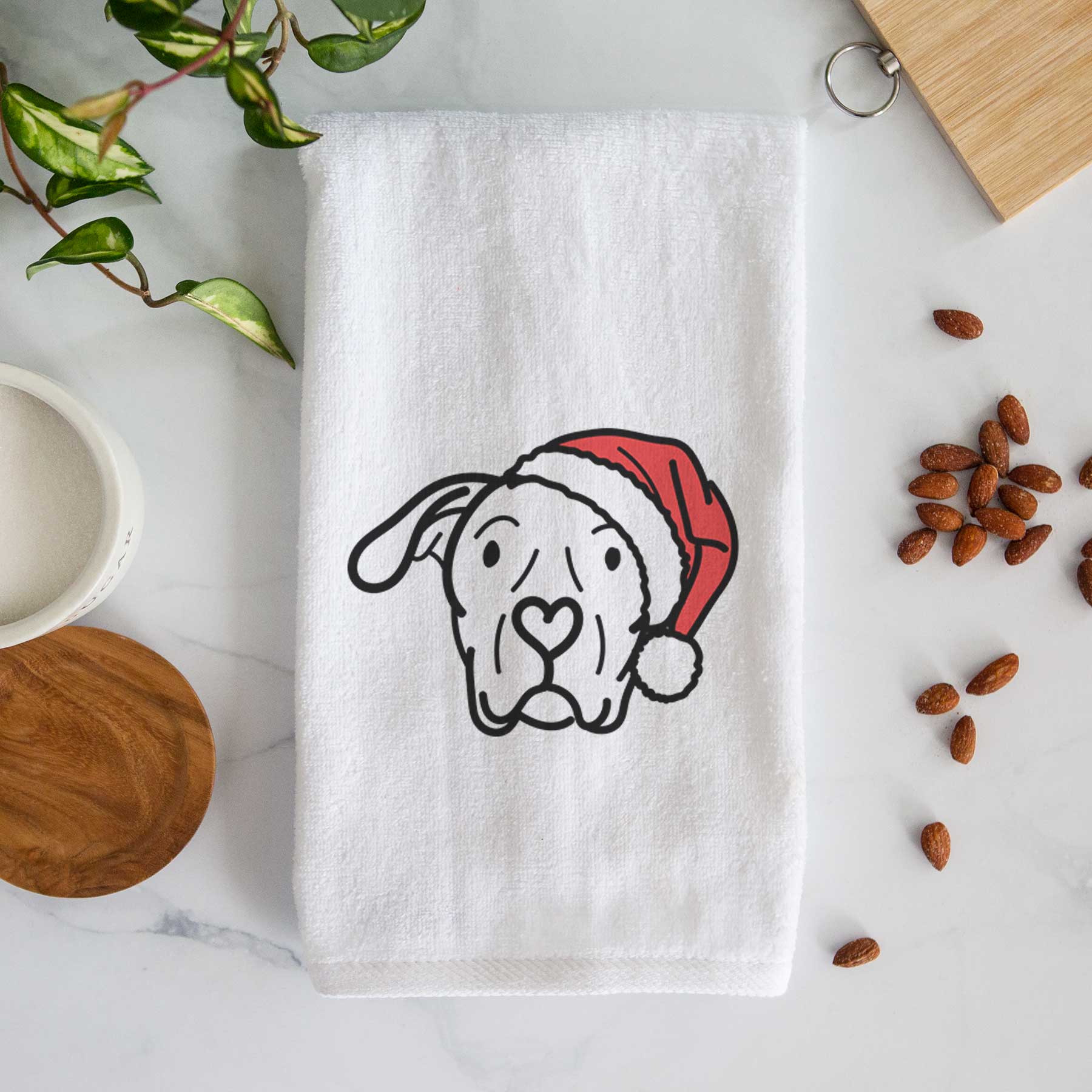 Jolly Dogo Argentino - Genevieve - Decorative Hand Towel