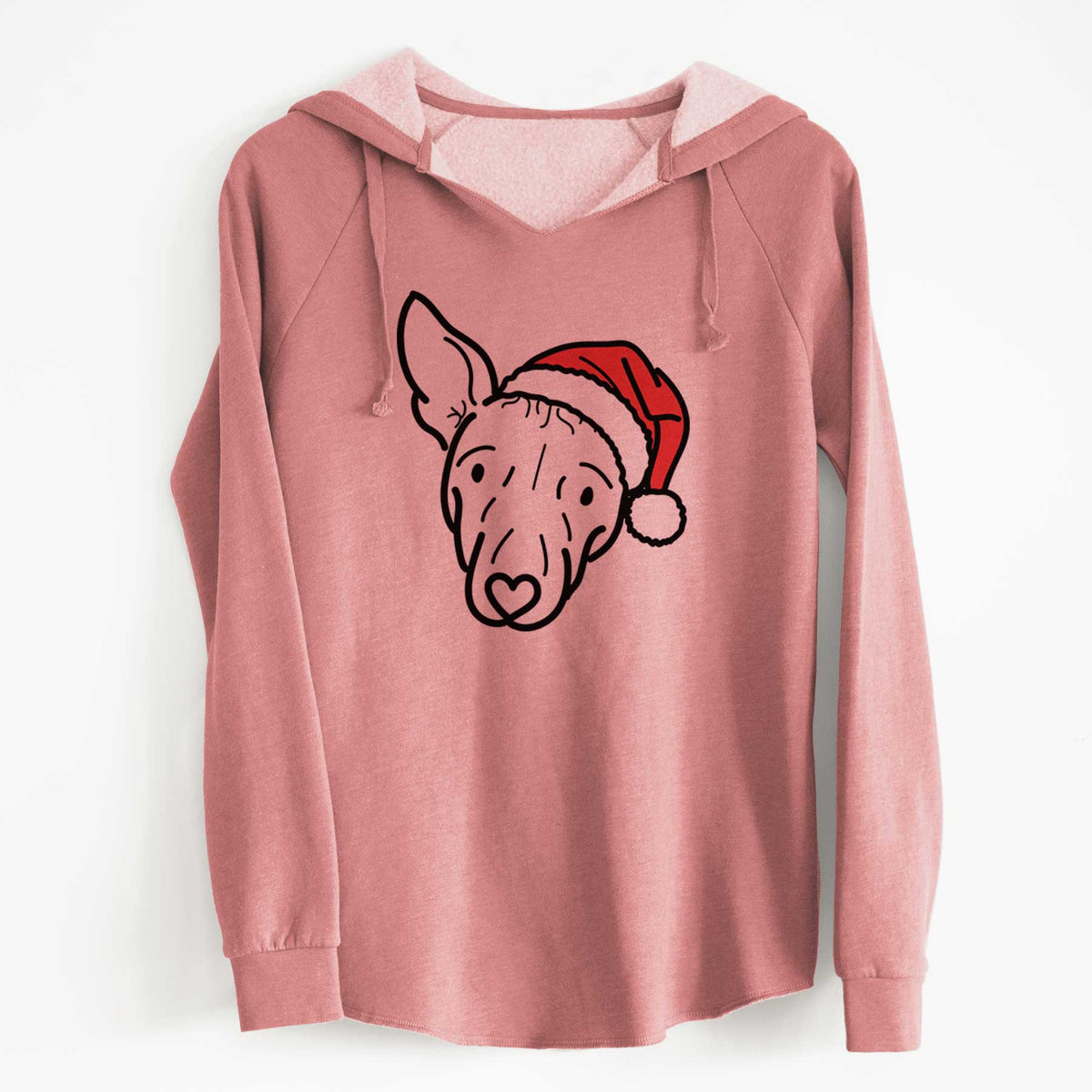 Jolly American Hairless Terrier - Georgia - Cali Wave Hooded Sweatshirt