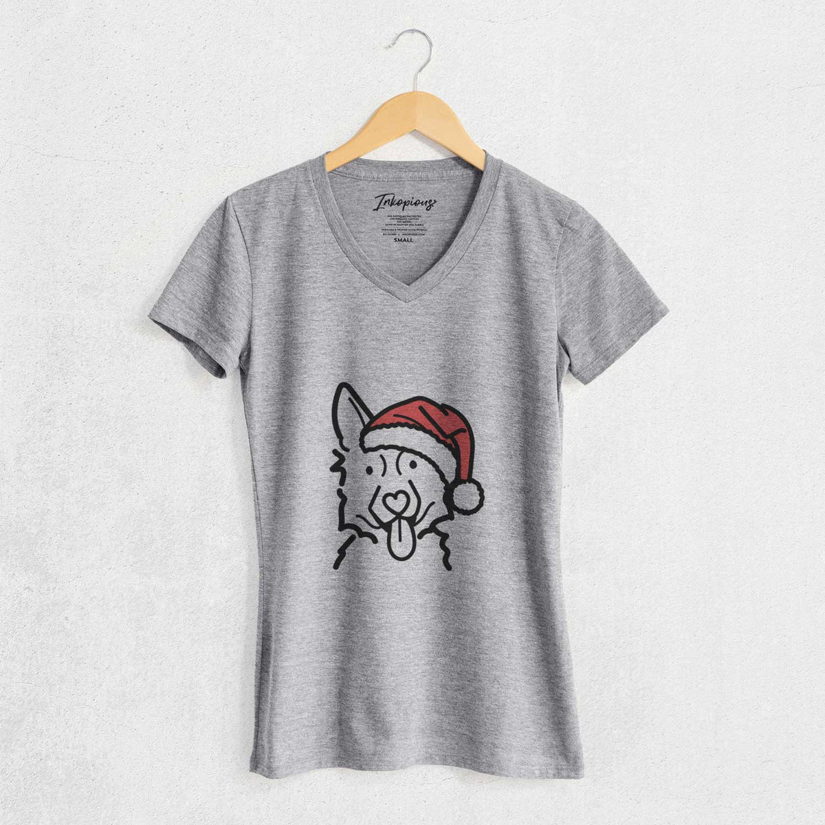 Jolly German Shepherd - Women's V-neck Shirt