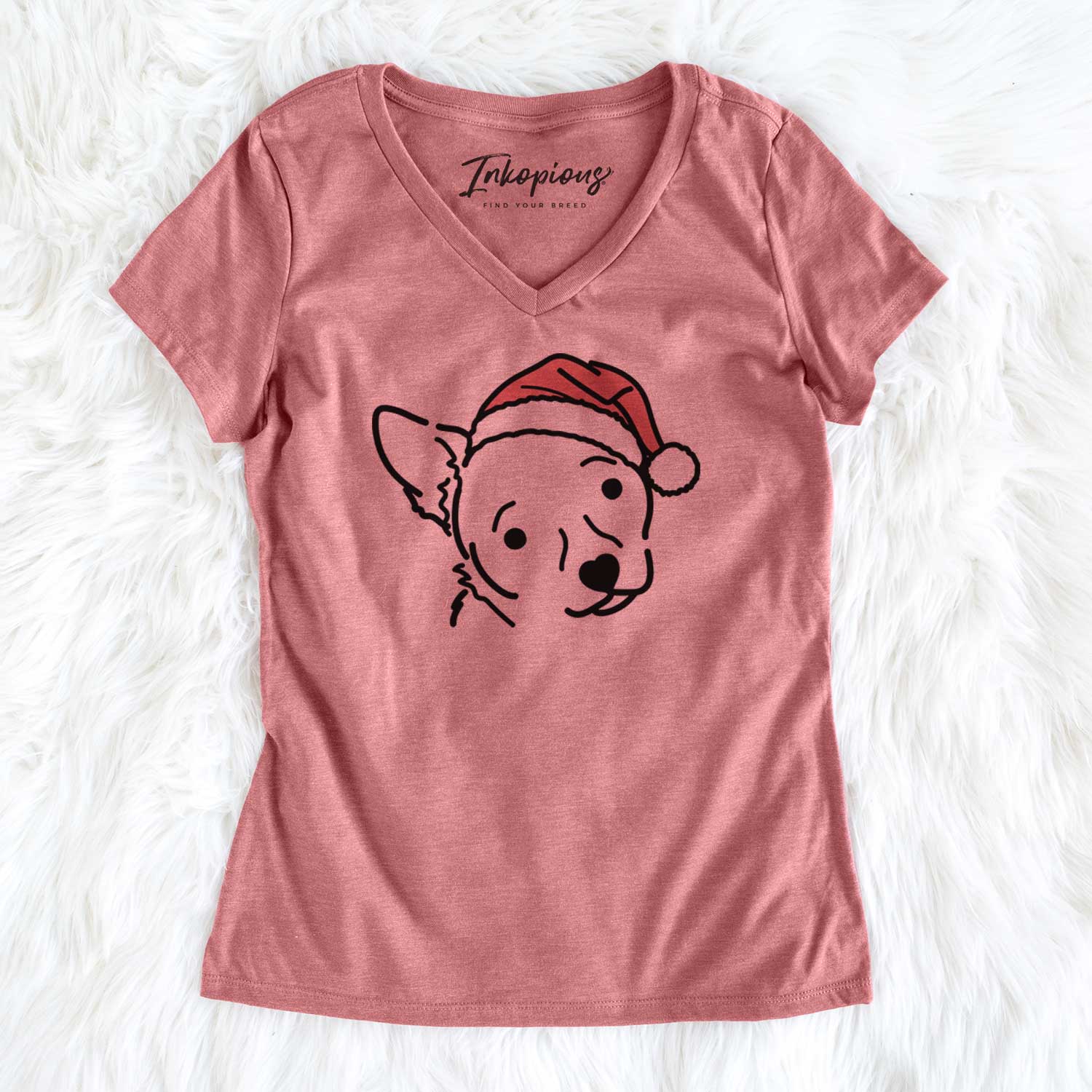 Jolly Chihuahua Mix - GiGi - Women's V-neck Shirt