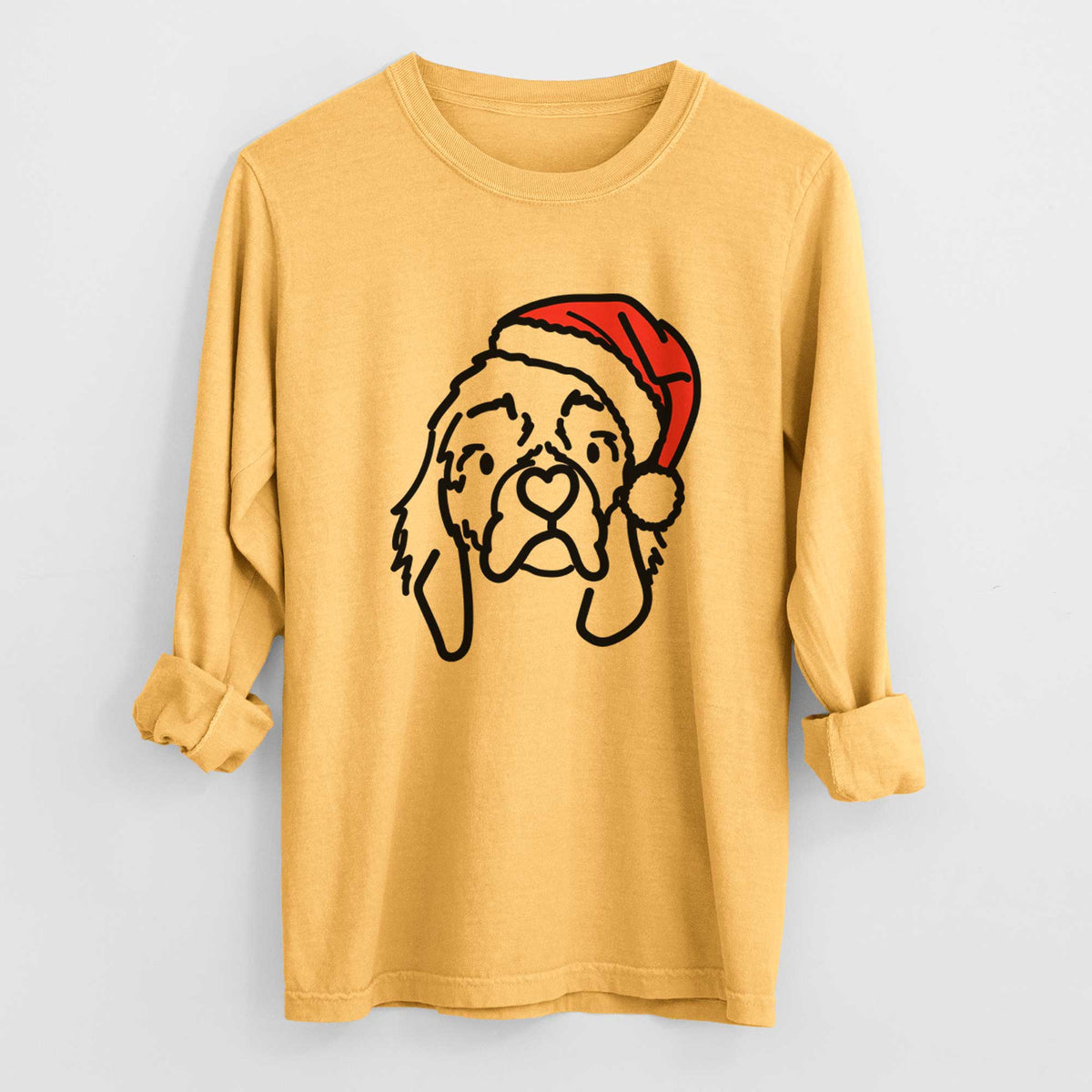 Jolly Cocker Spaniel - GiGi - Heavyweight 100% Cotton Long Sleeve