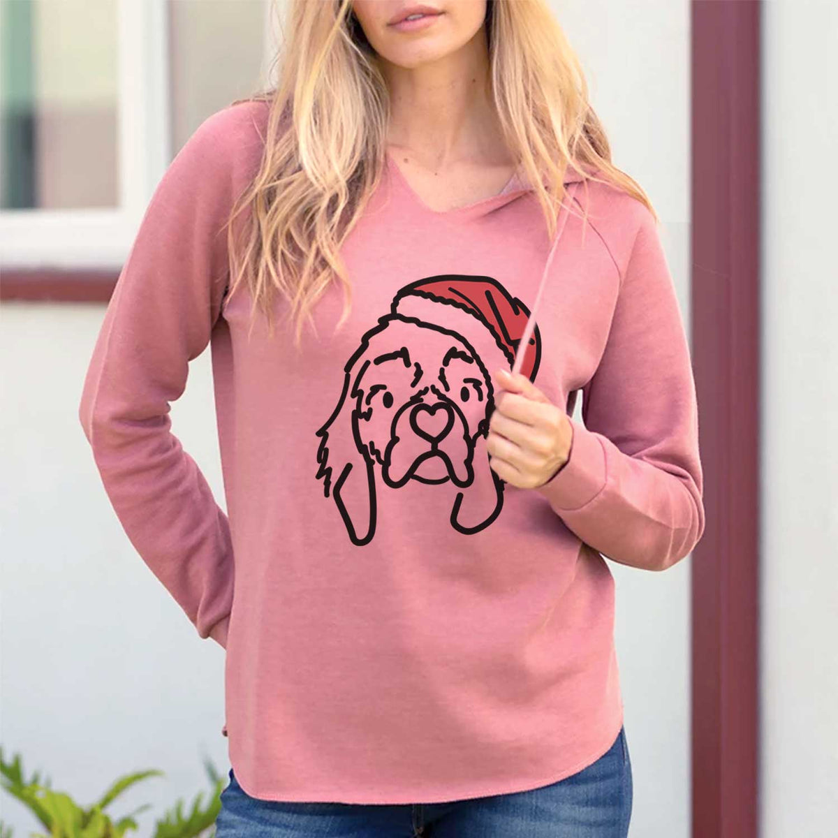 Jolly Cocker Spaniel - GiGi - Cali Wave Hooded Sweatshirt