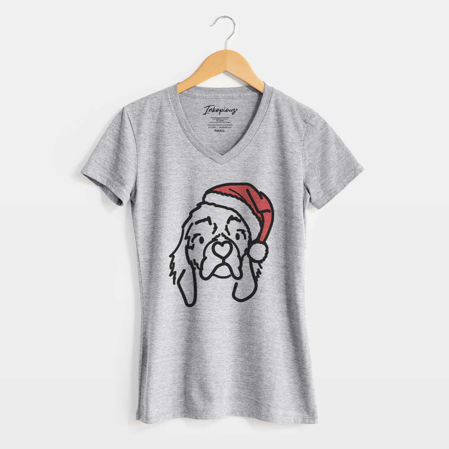 Jolly Cocker Spaniel - GiGi - Women's V-neck Shirt