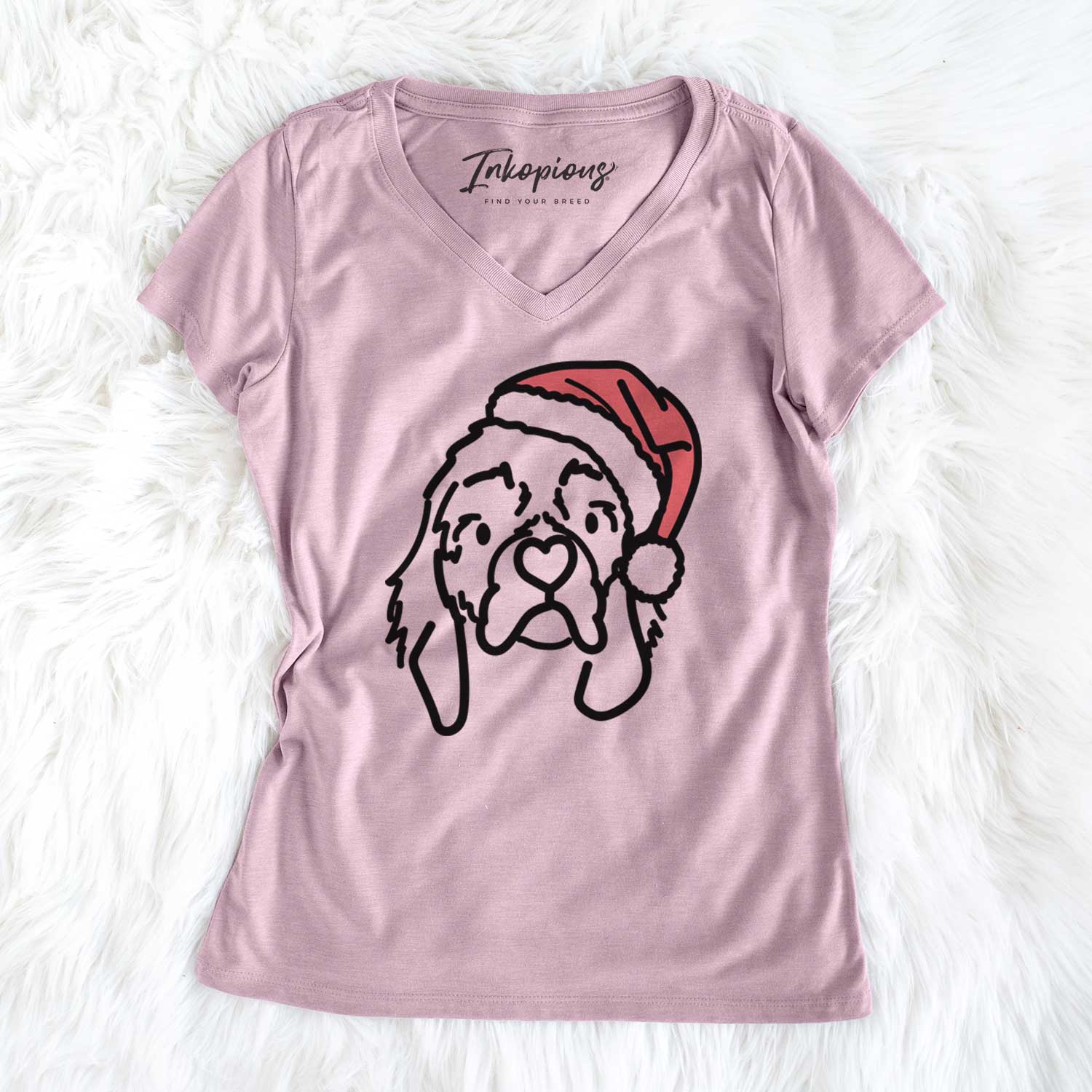 Jolly Cocker Spaniel - GiGi - Women's V-neck Shirt