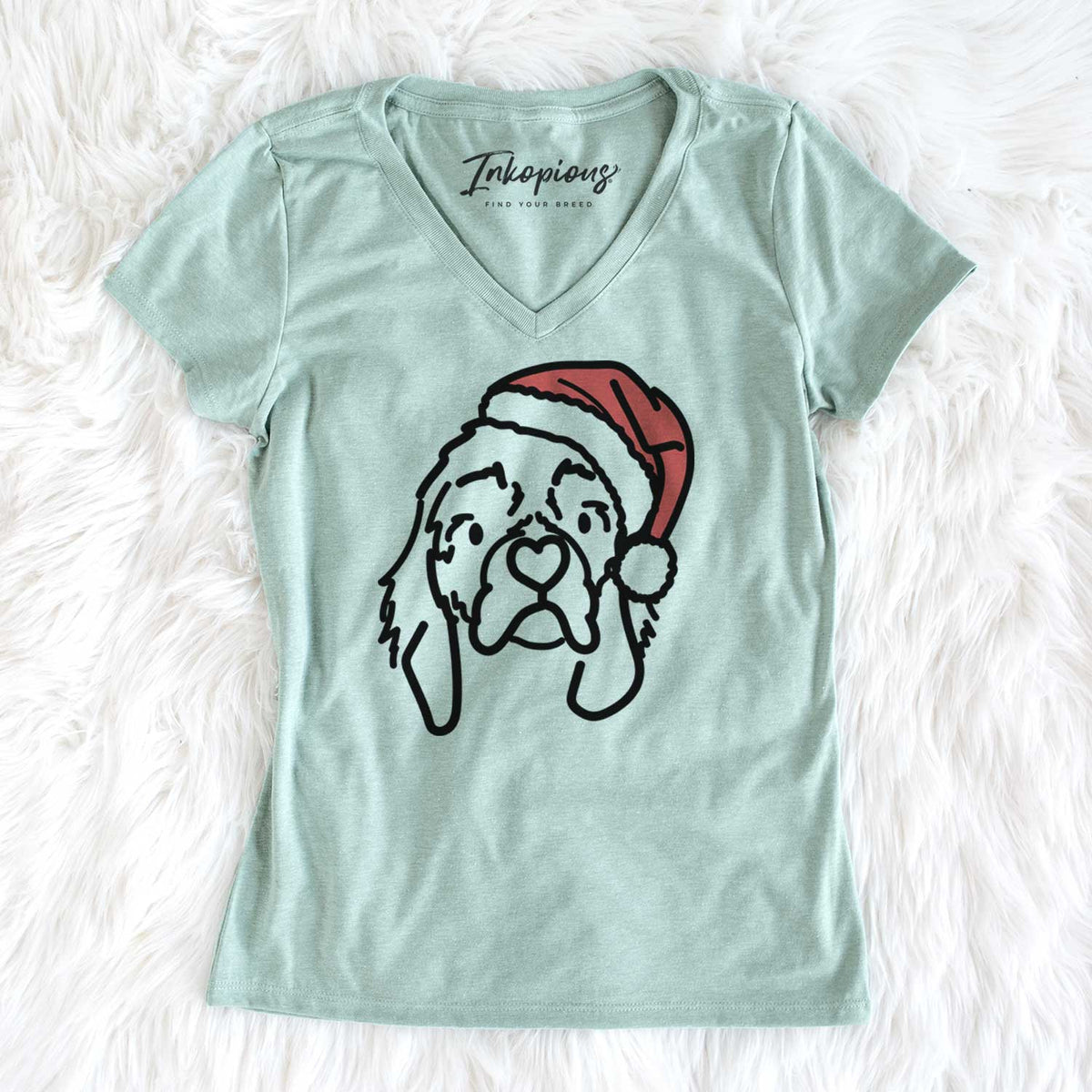 Jolly Cocker Spaniel - GiGi - Women&#39;s V-neck Shirt