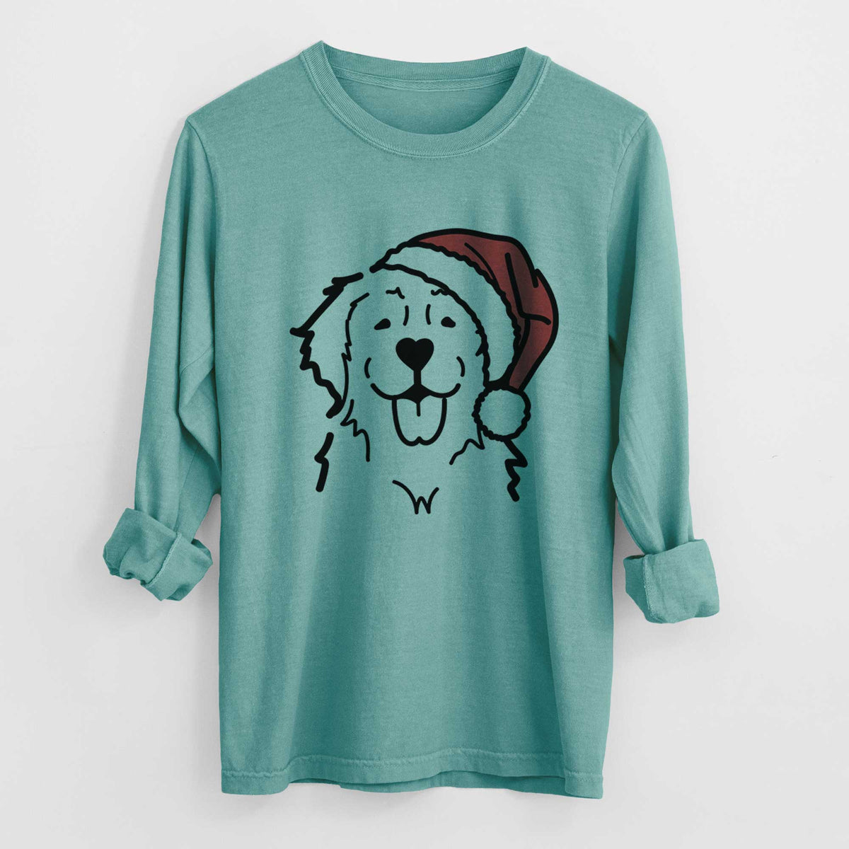 Jolly Golden Retriever - Heavyweight 100% Cotton Long Sleeve