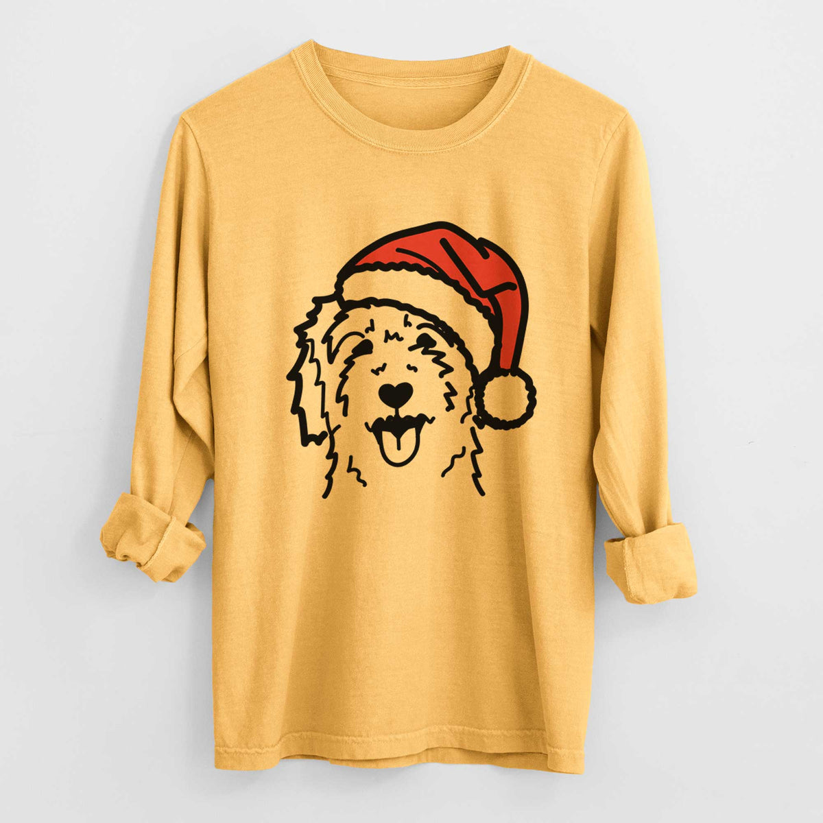 Jolly Goldendoodle - Heavyweight 100% Cotton Long Sleeve