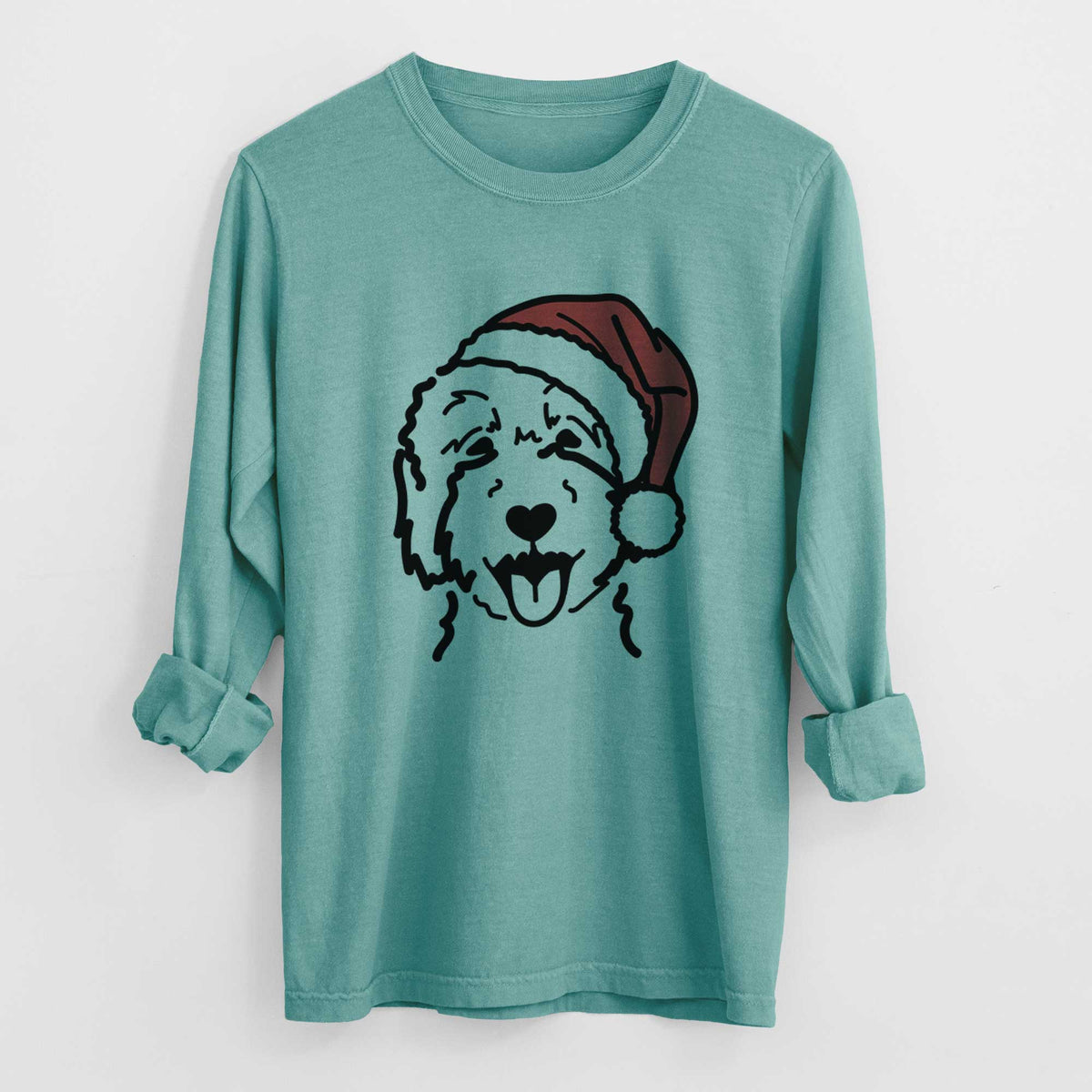 Jolly Goldendoodle 2 - Heavyweight 100% Cotton Long Sleeve