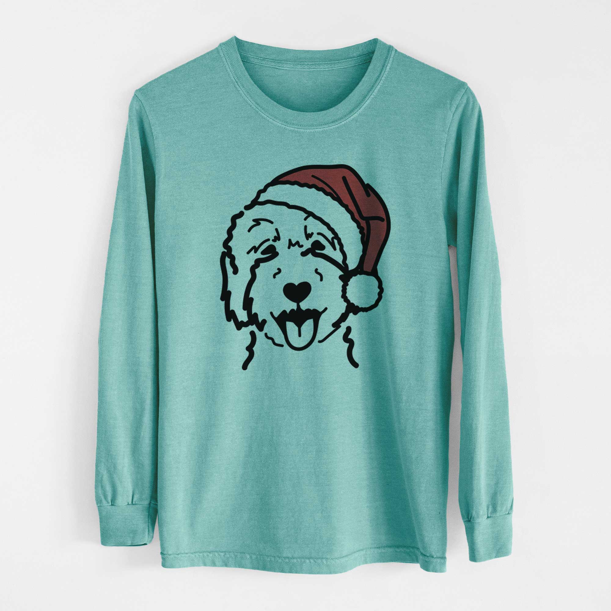 Jolly Goldendoodle 2 - Heavyweight 100% Cotton Long Sleeve