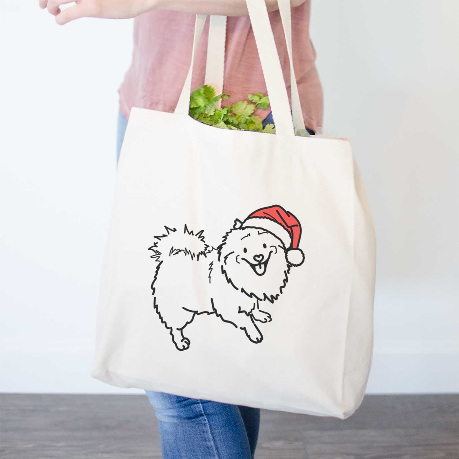 Jolly Pomeranian Mix - Goldie - Tote Bag