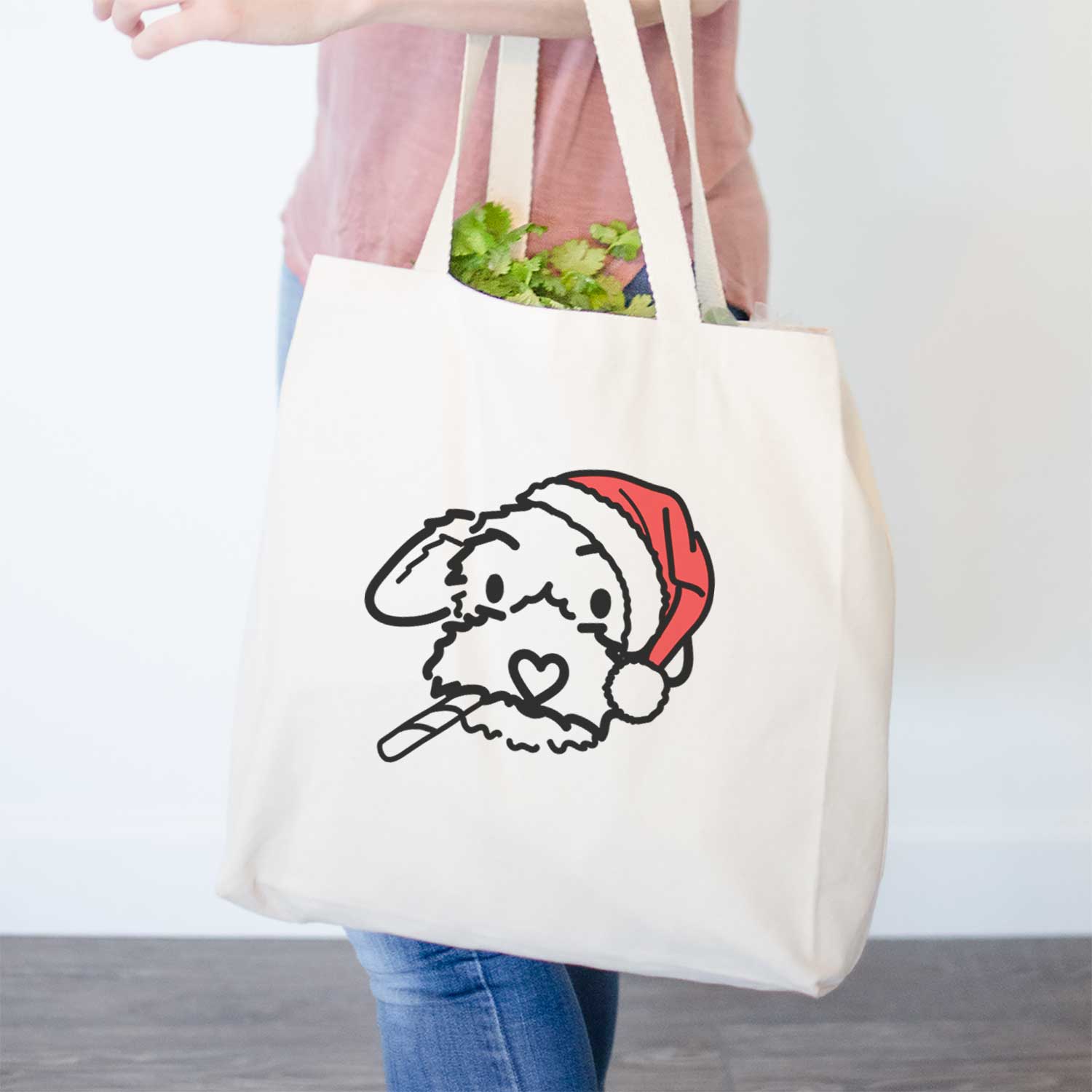 Jolly Poodle Mix - Gomer - Tote Bag