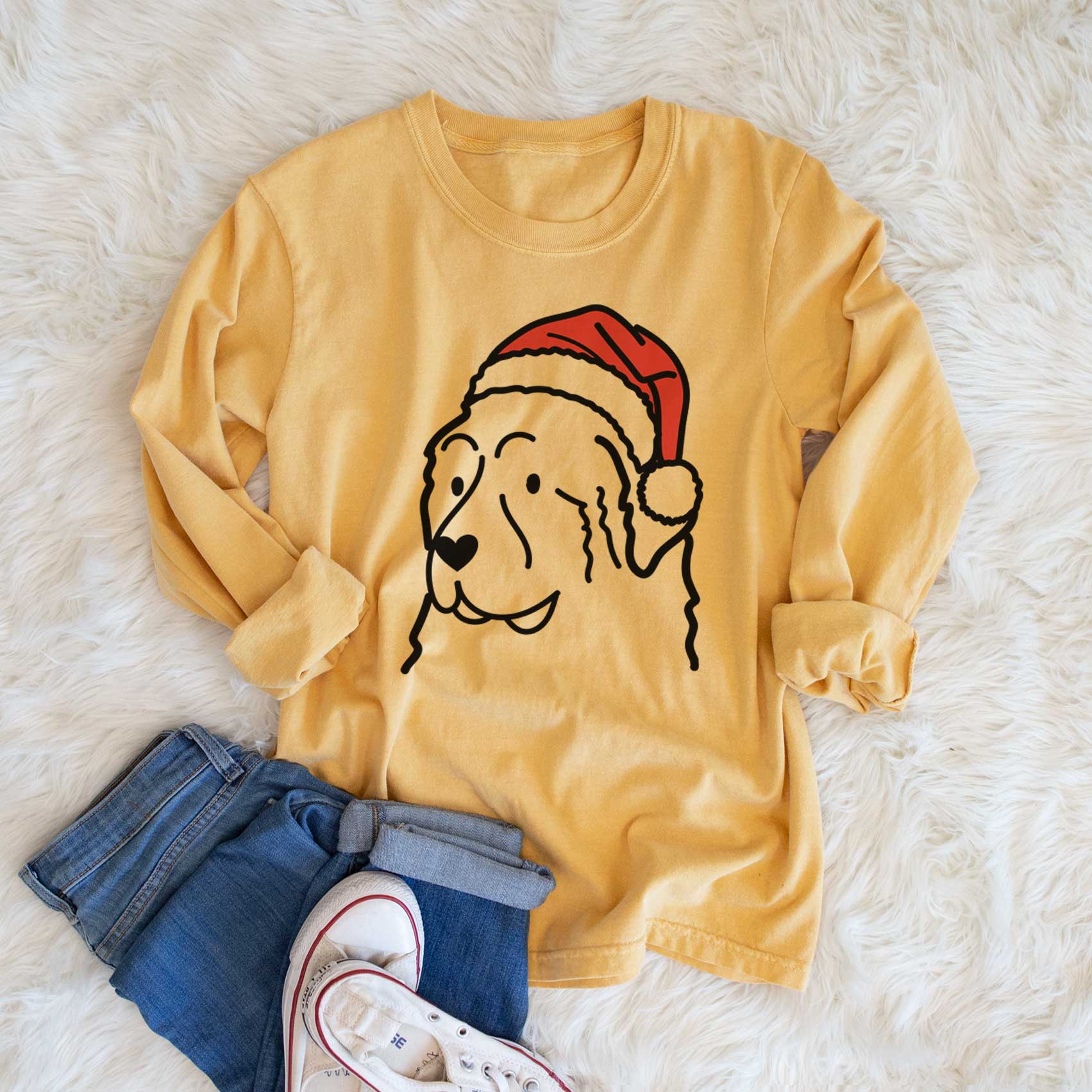 Jolly Great Pyrenees - Heavyweight 100% Cotton Long Sleeve