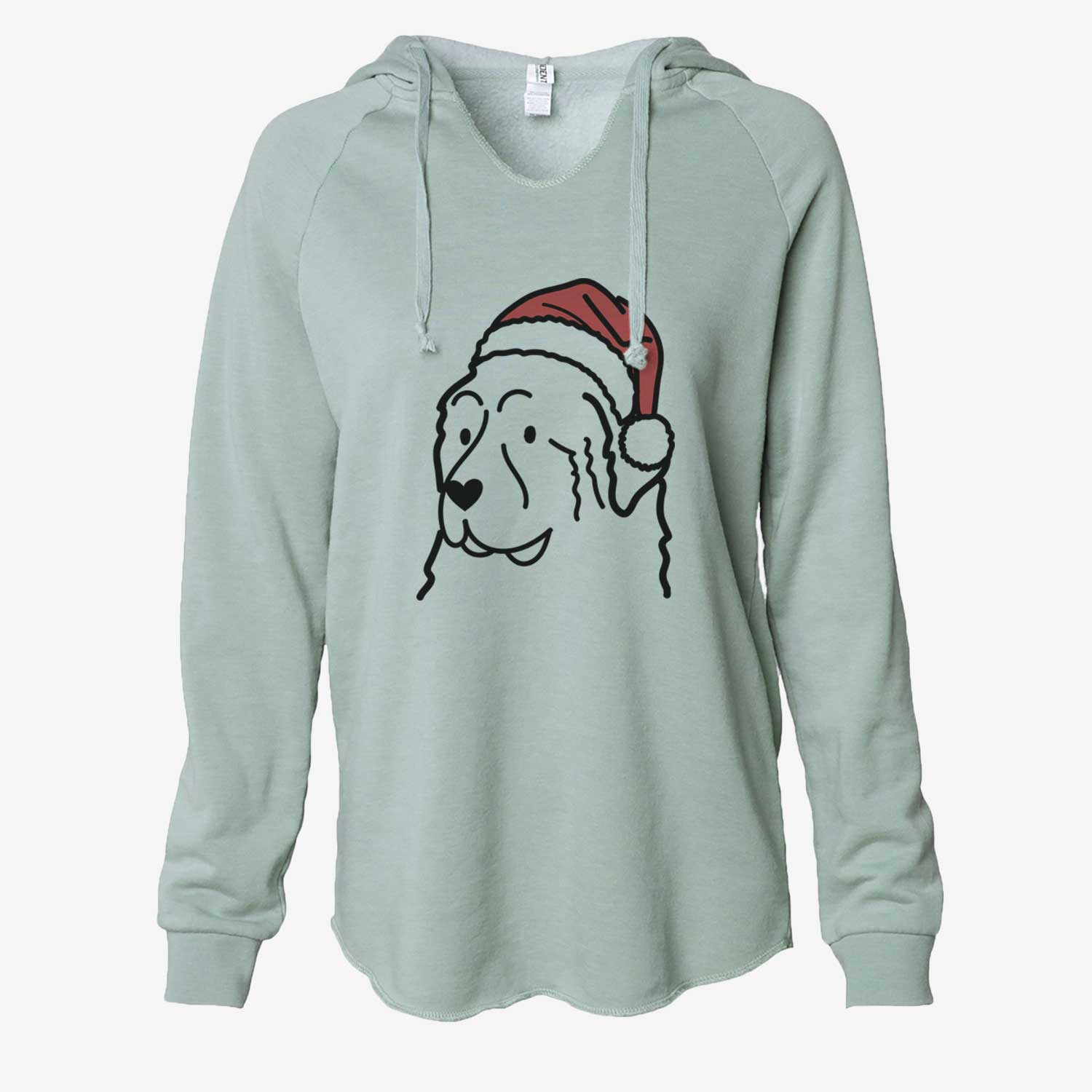 Jolly Great Pyrenees - Cali Wave Hooded Sweatshirt