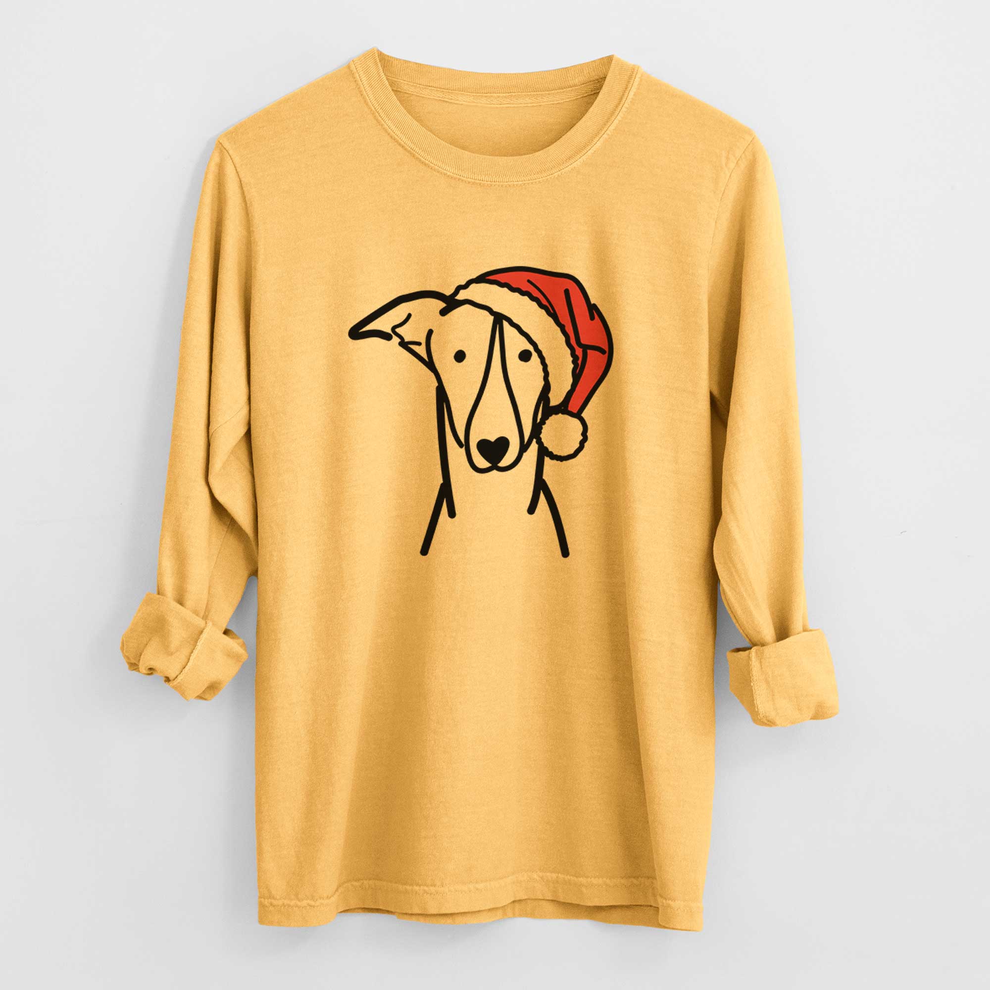 Jolly Greyhound - Heavyweight 100% Cotton Long Sleeve