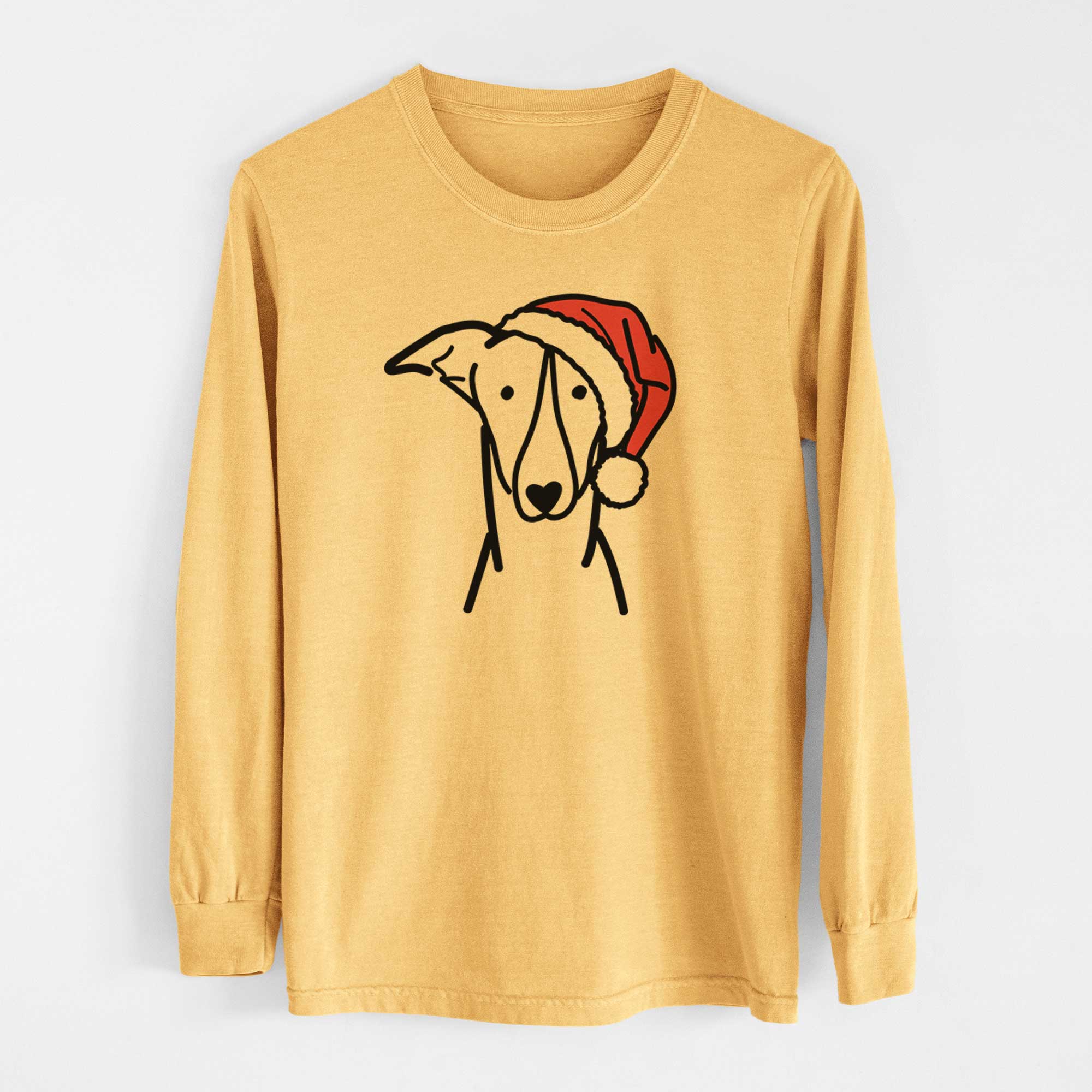 Jolly Greyhound - Heavyweight 100% Cotton Long Sleeve