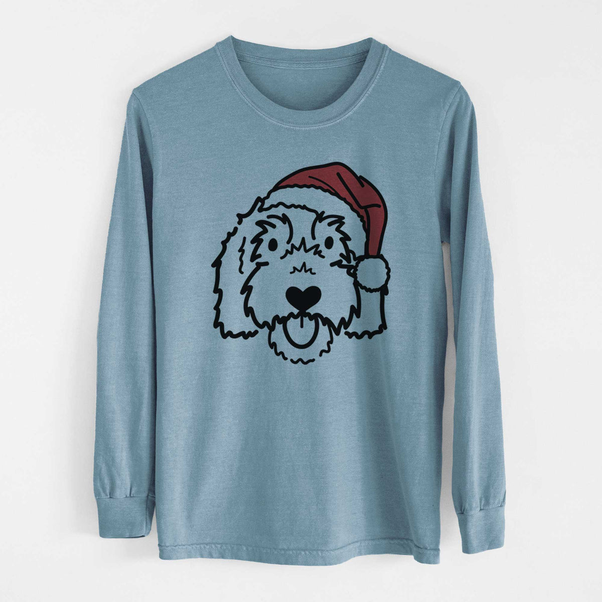 Jolly Goldendoodle - Gus - Heavyweight 100% Cotton Long Sleeve