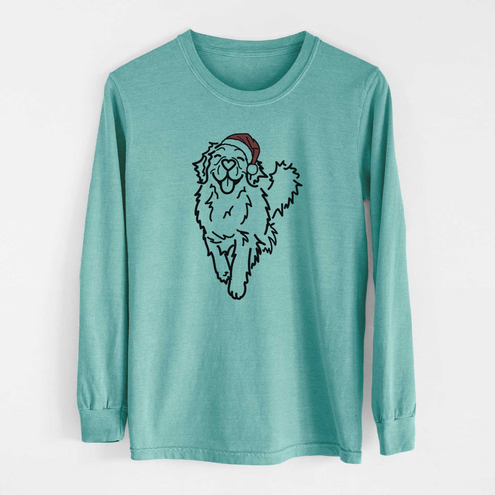 Jolly Golden Retriever - Hamlet - Heavyweight 100% Cotton Long Sleeve
