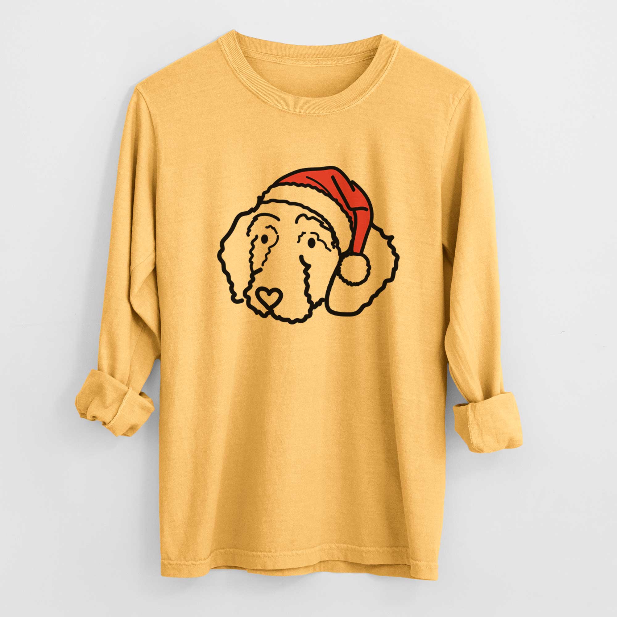 Jolly Goldendoodle - Hanna - Heavyweight 100% Cotton Long Sleeve