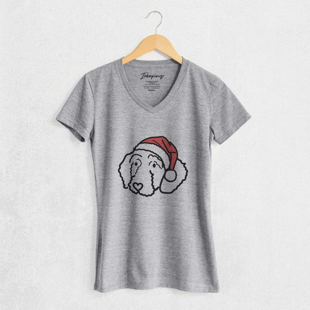 Jolly Goldendoodle - Hanna - Women's V-neck Shirt