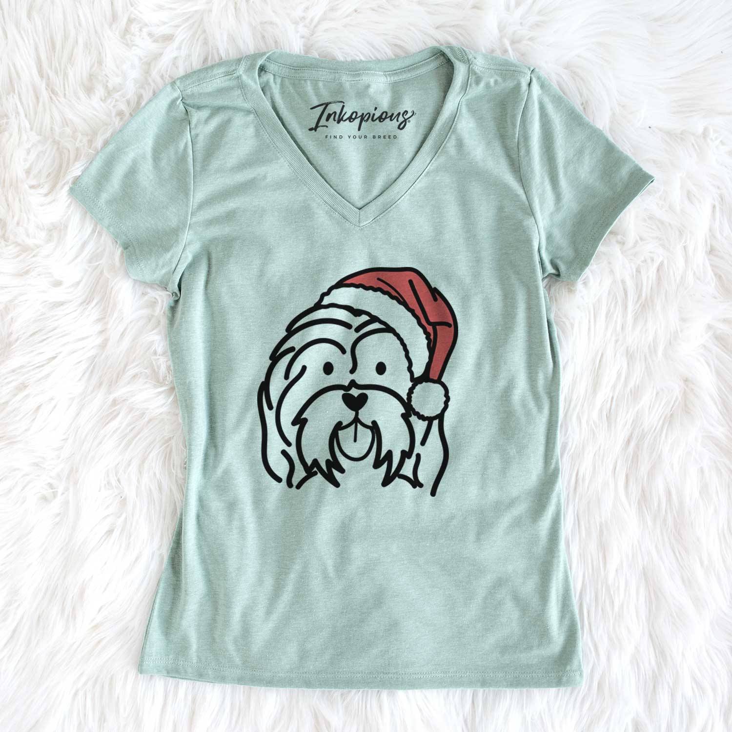 Jolly Havanese - Women's V-neck Shirt