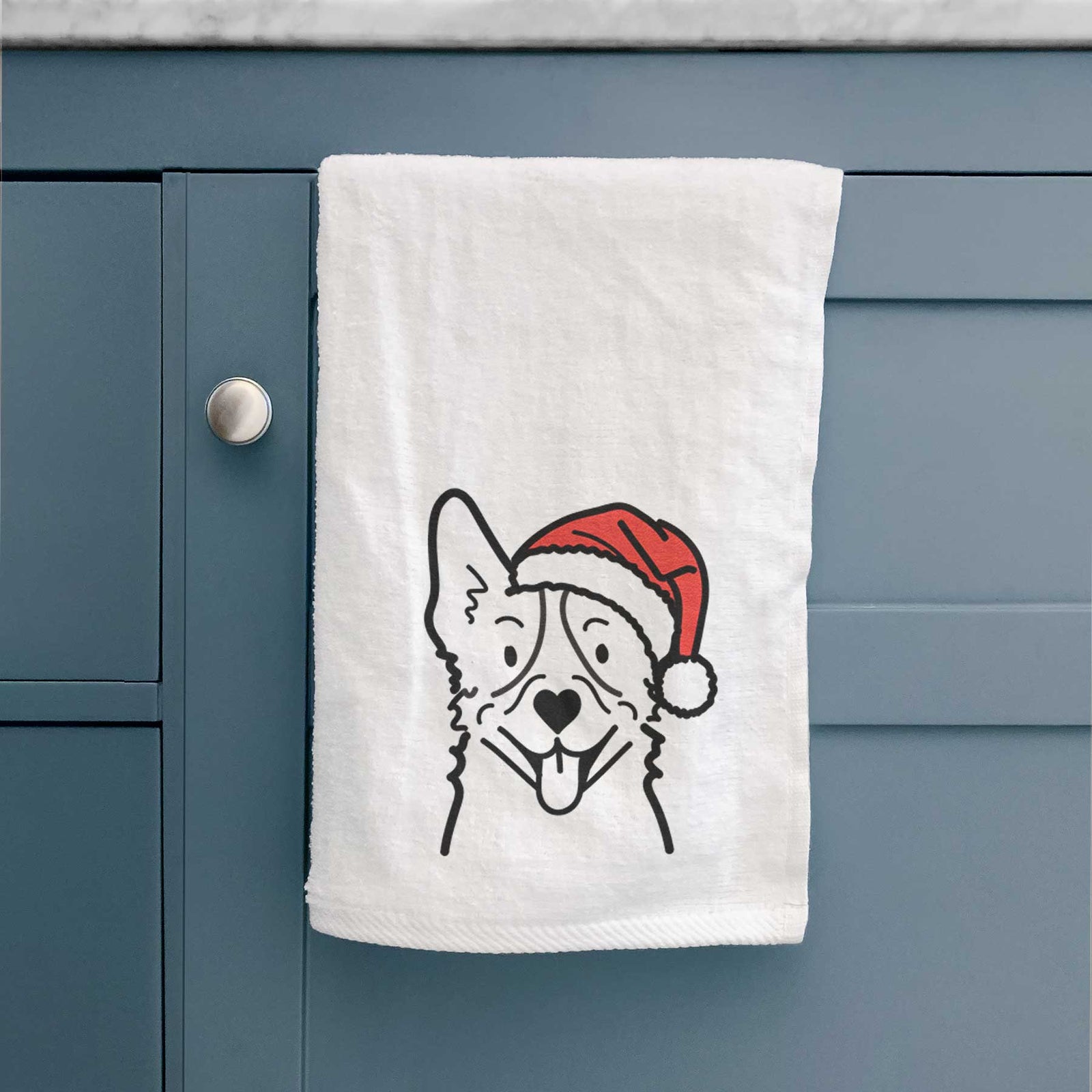 Jolly Heeler - Decorative Hand Towel