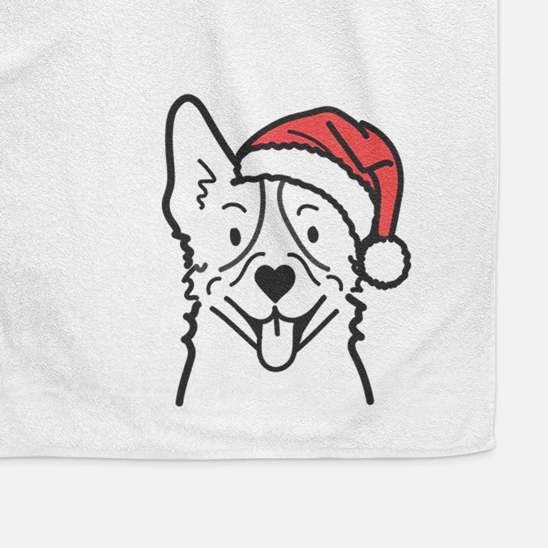 Jolly Heeler - Decorative Hand Towel