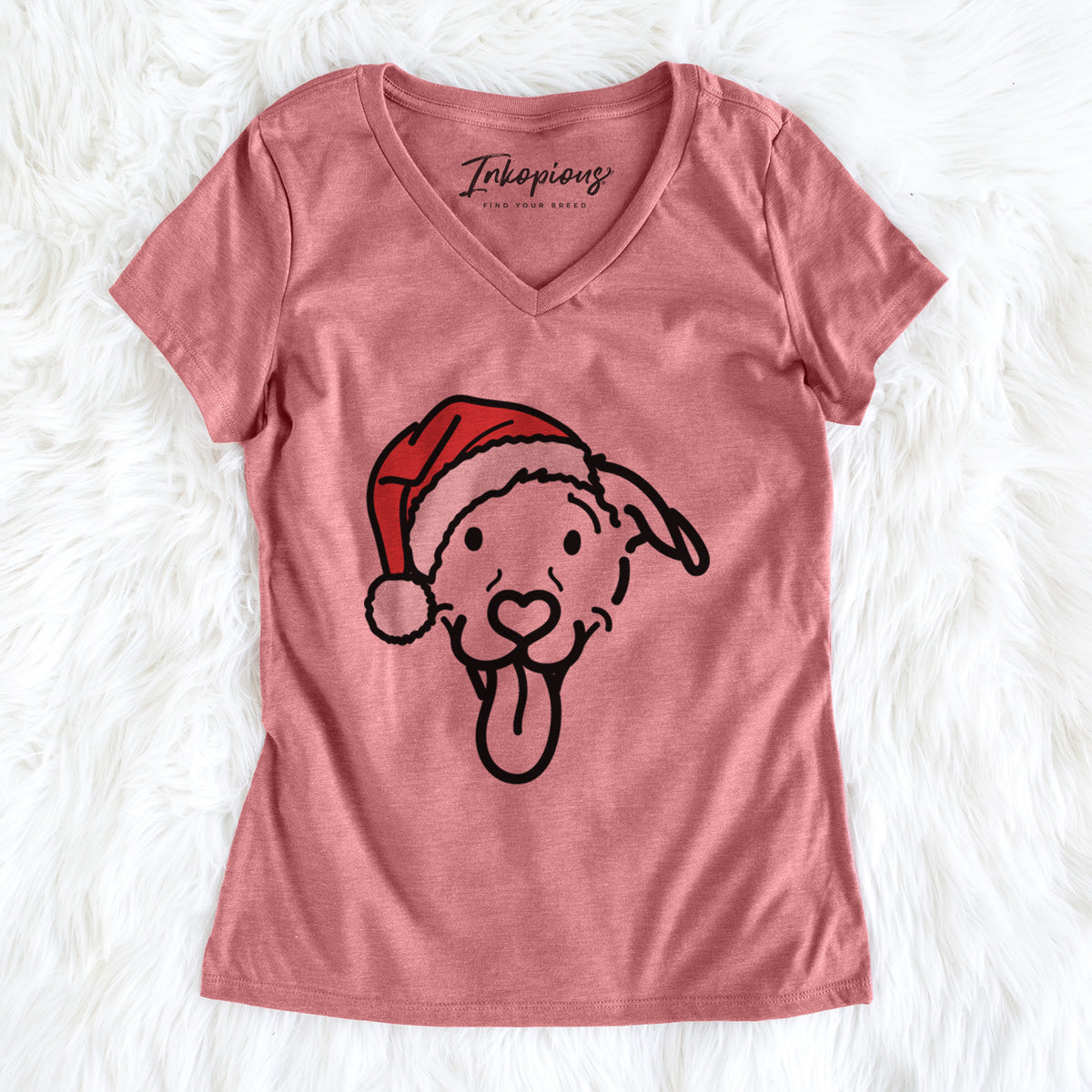 Jolly Pitbull Mix - Hemi - Women's Perfect V-neck Shirt