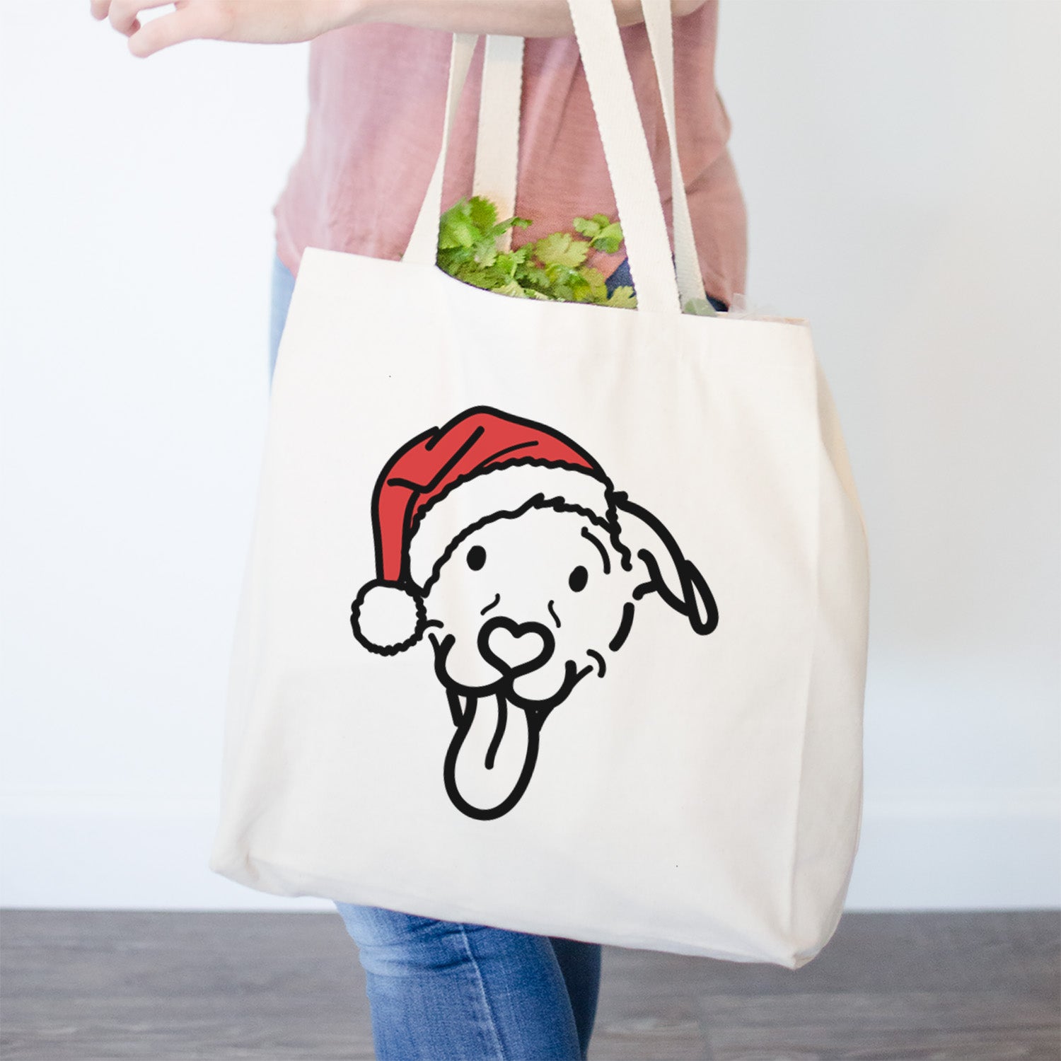 Jolly Pitbull Mix - Hemi - Tote Bag